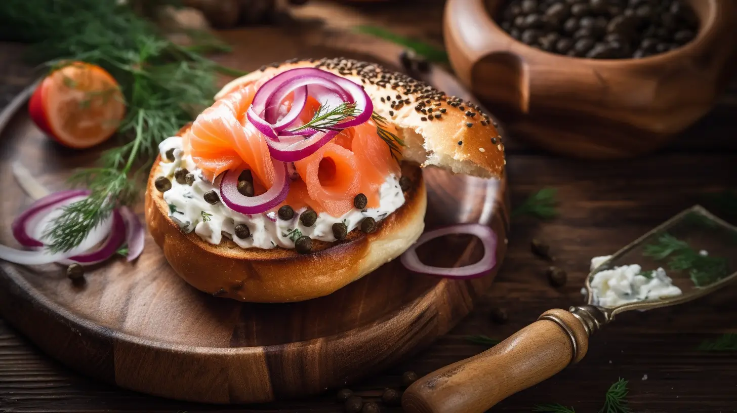 bagels and lox