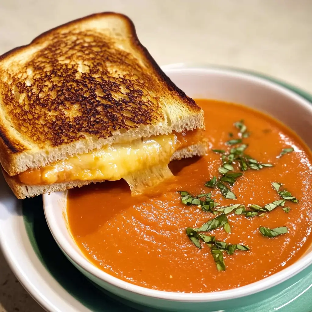 grilled cheese and tomato soup
