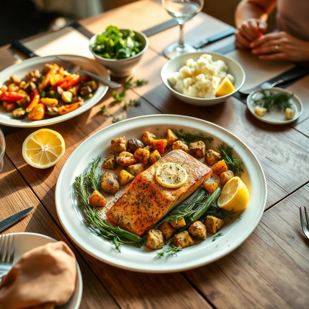 Honey Butter Roasted Salmon